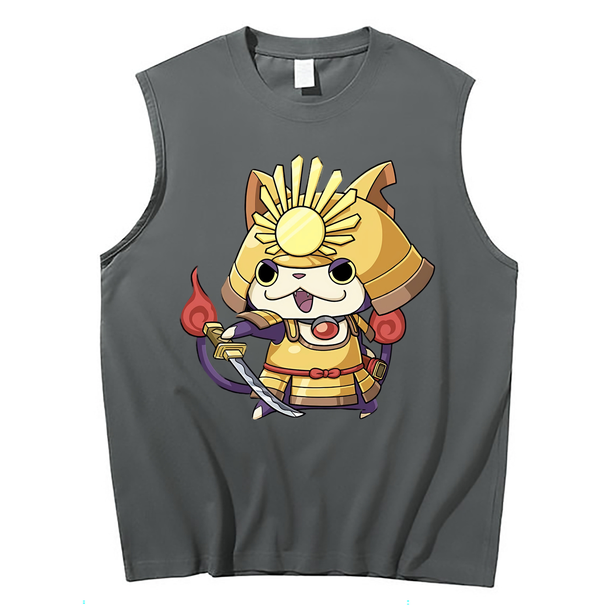 （画像用） 妖怪ウォッチ Yo-kai Watch コットン100％タンクトップ（フロントプリント）